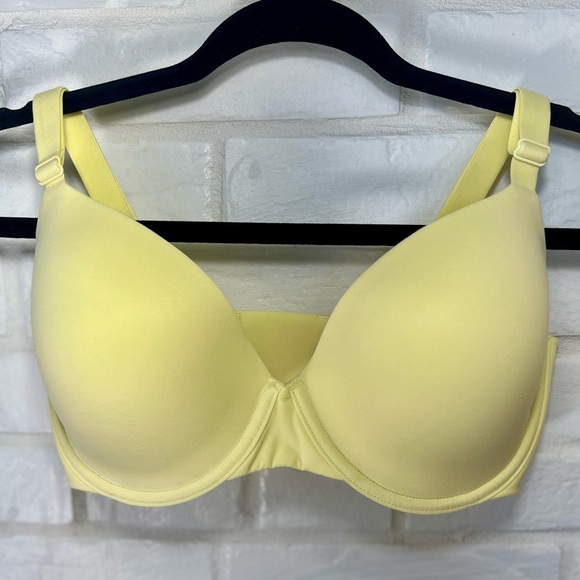 NWT Soma Enbliss Lined Full Coverage Underwire Bra 34 DD Lemonade Yellow #0280 - Picture 1 of 12